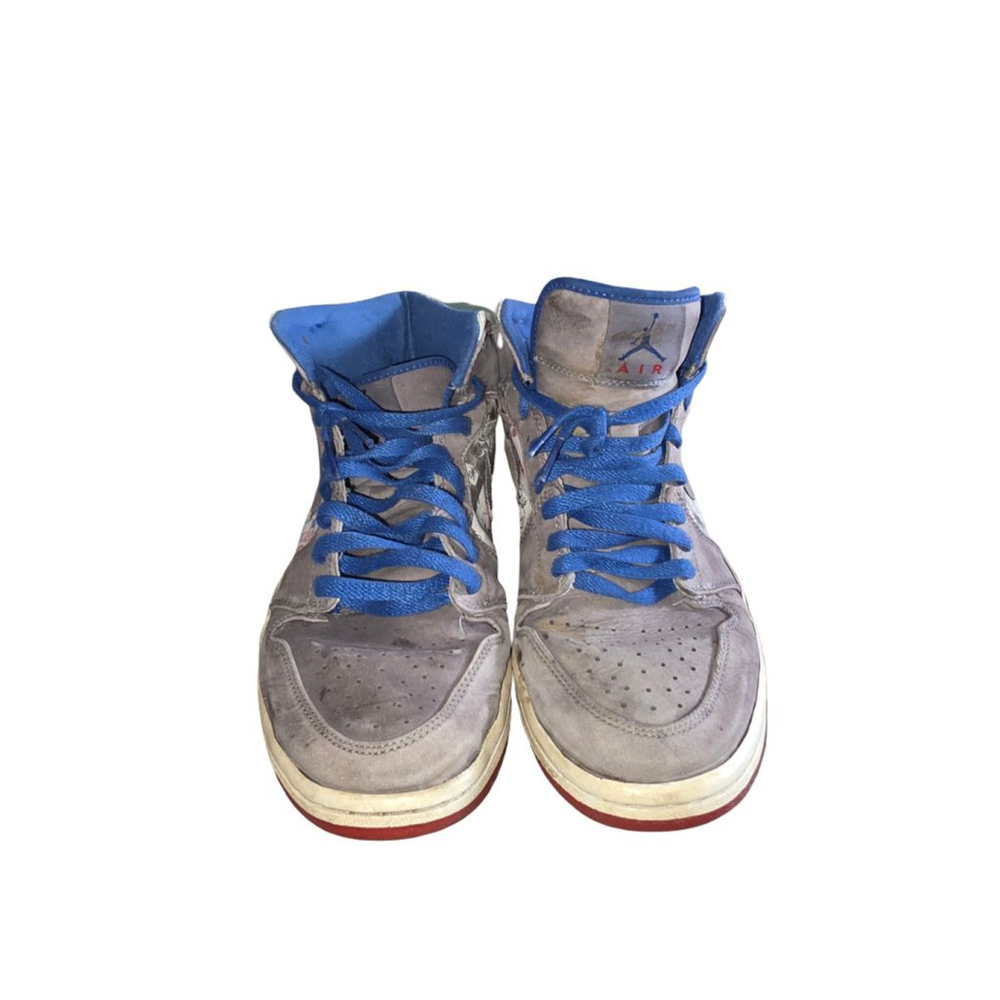 Men's Jordan Sneakers Size 10 Gray Blue